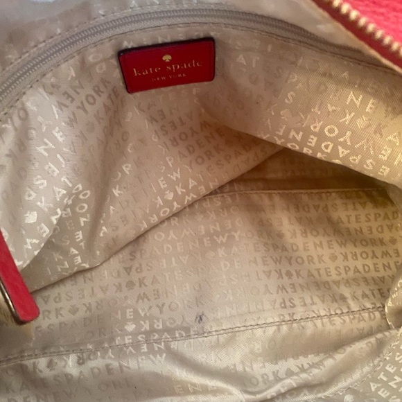 SOLD! KATE SPADE NY SHELBY GRANT PARK RED GERANIUM LEATHER CROSSBODY BAG - Picture 12 of 13